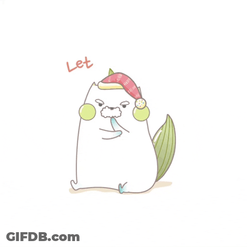 Brainstorming Focused Cat GIF