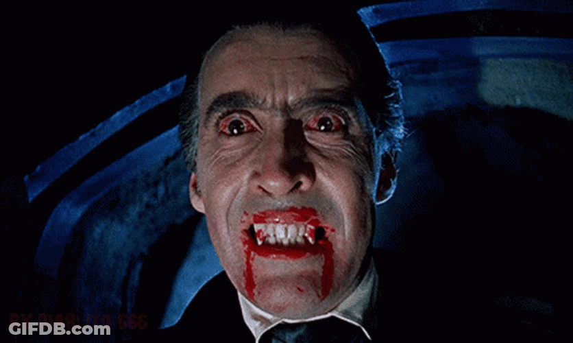 Bram Stoker Dracula Bloody Mouth GIF