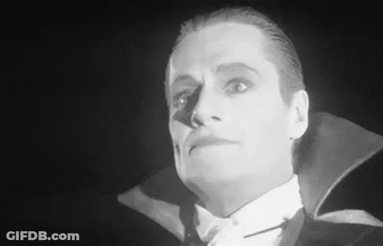Bram Stokers Dracula Skull Face GIF