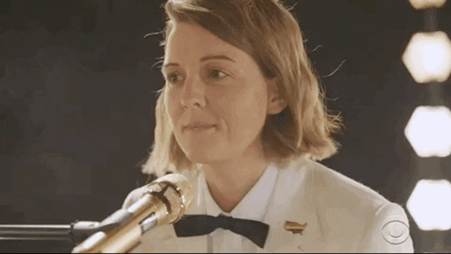 Brandi Carlile Nodding Smile GIF