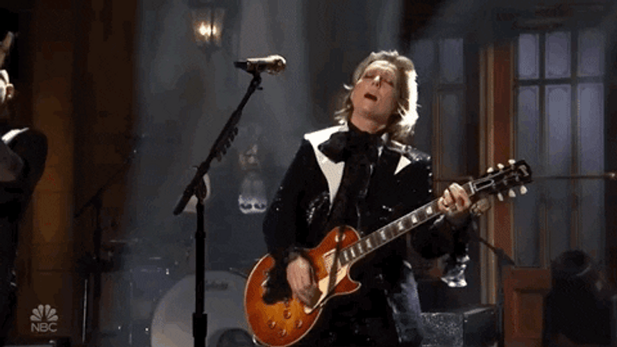Brandi Carlile Playing In SNL GIF