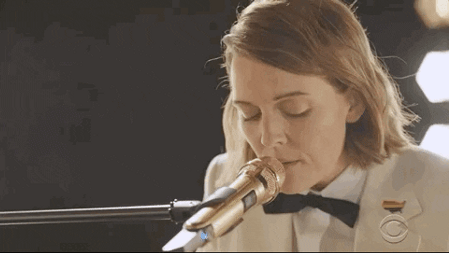 Brandi Carlile Singing Classic Song GIF