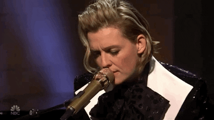Brandi Carlile Smirk GIF