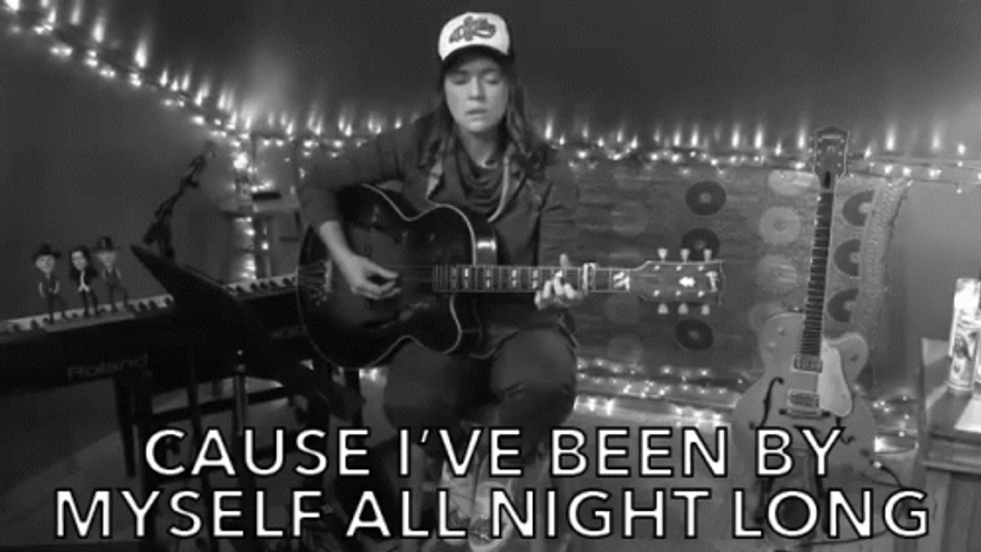 Brandi Carlisle I've Been By Myself GIF