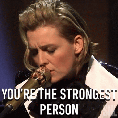 Brandi Carlisle You're The Strongest Person GIF