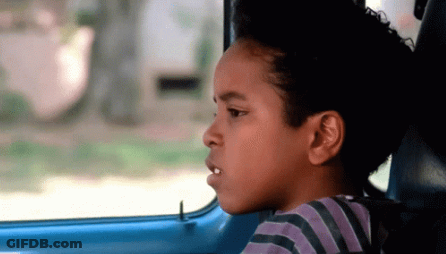 Brandon Adams Horrified In The Car GIF