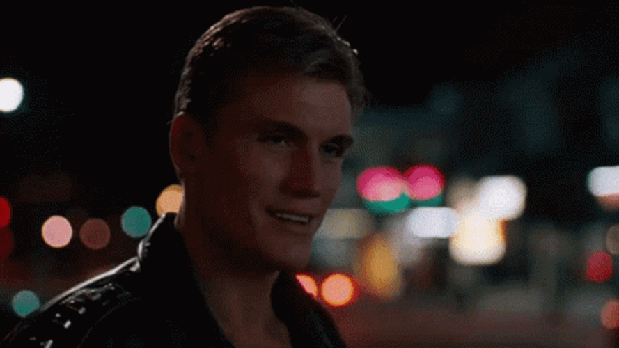 Brandon Lee Dolph Lundgren GIF