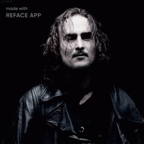 Brandon Lee Leather Jacket GIF