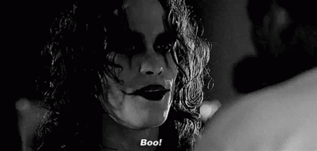 Brandon Lee Plays Eric Draven GIF