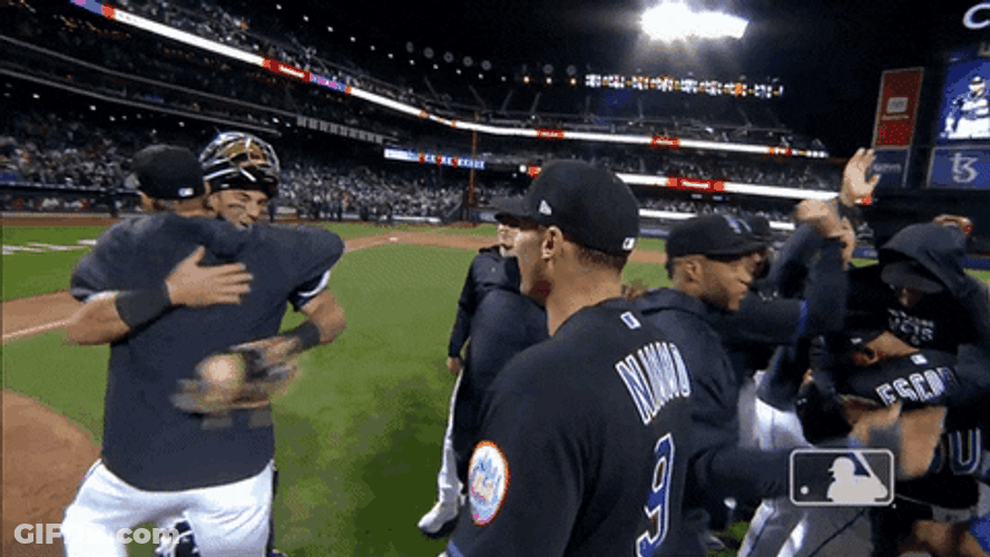 Brandon Nimmo With The Team GIF