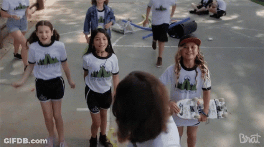 Brat Summer Teenage Group GIF