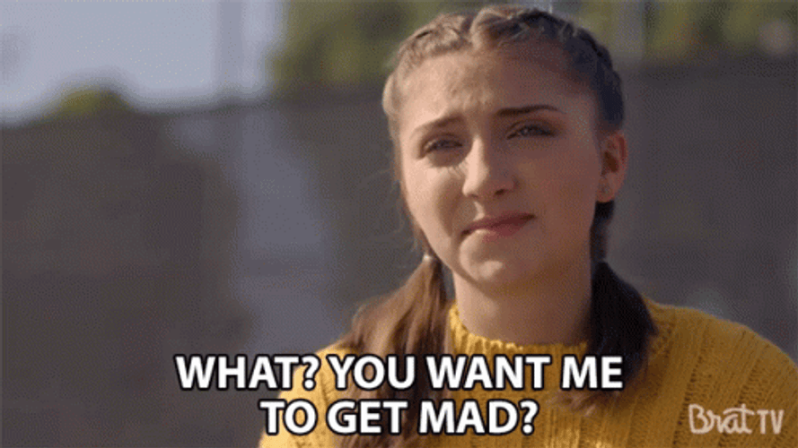 Brat Summer You Want Me To Get Mad GIF