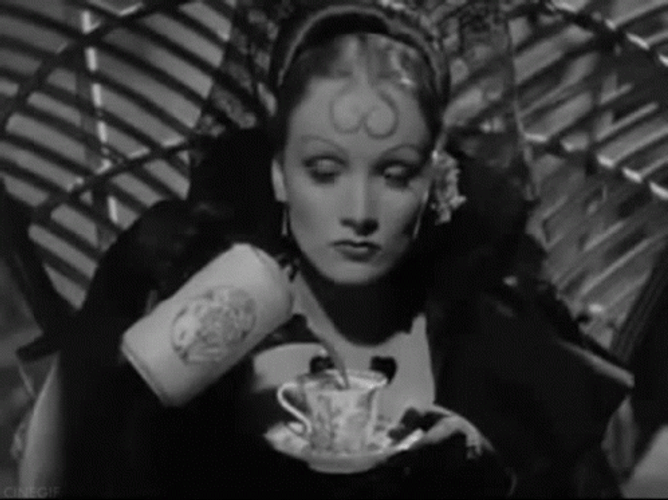 Bratty Actress Marlene Dietrich GIF