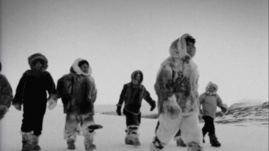 Brave Group Of Men Walking GIF