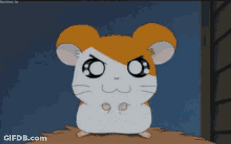 Brave Hamtaro Knight Imagination Pose GIF