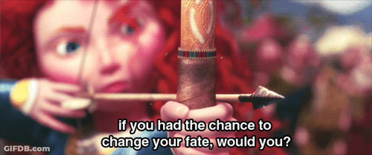 Brave Talking About Changing Fate GIF