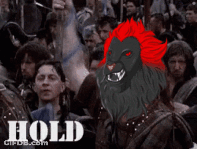 Braveheart Hold By Wicked King Lion GIF