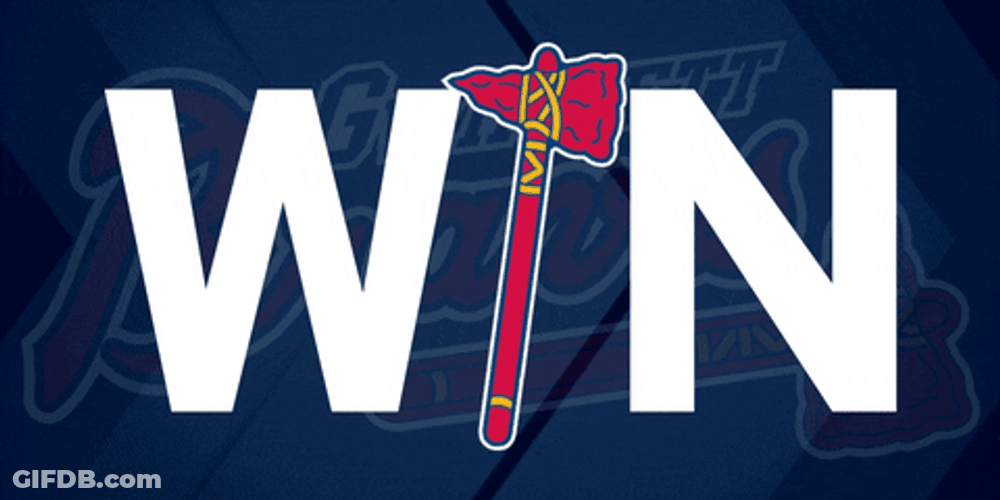 Braves Chop For The Win GIF