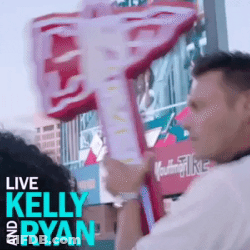Braves Chop Live Kelly And Ryan GIF