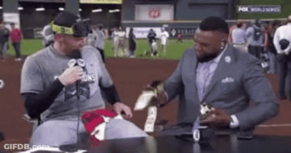 Braves Freddie Freeman Interview GIF