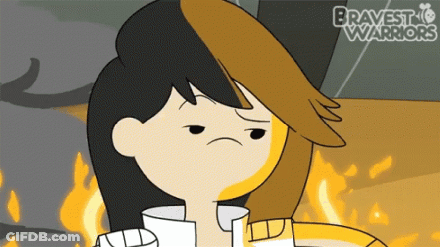 Bravest Warriors Beth Deep Breathing GIF
