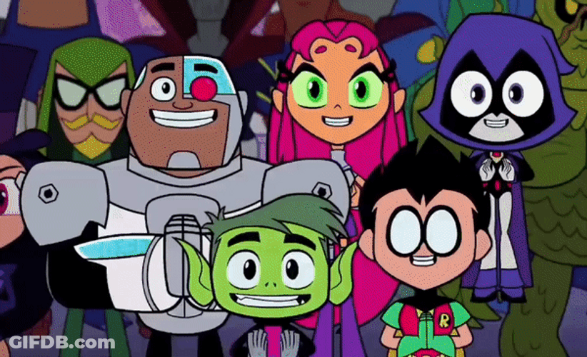 Bravo Applause Teen Titans GIF