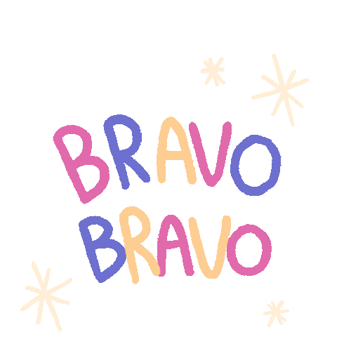 Bravo Bravo Quote Sticker GIF