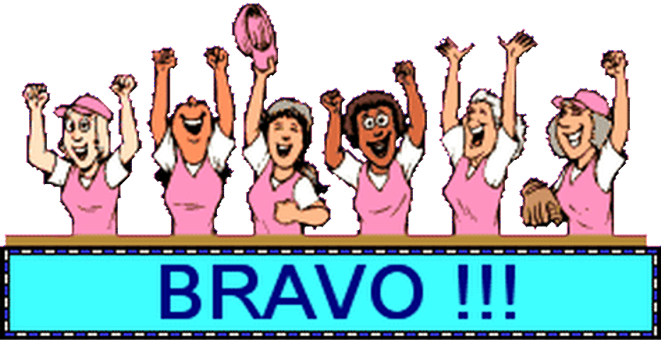 Bravo Cheer Baseball Women GIF