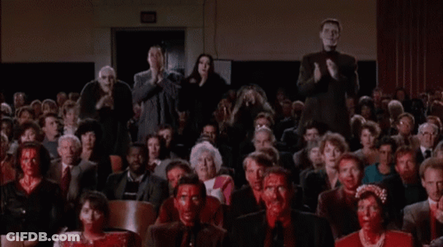 Bravo Clap Addams Family GIF
