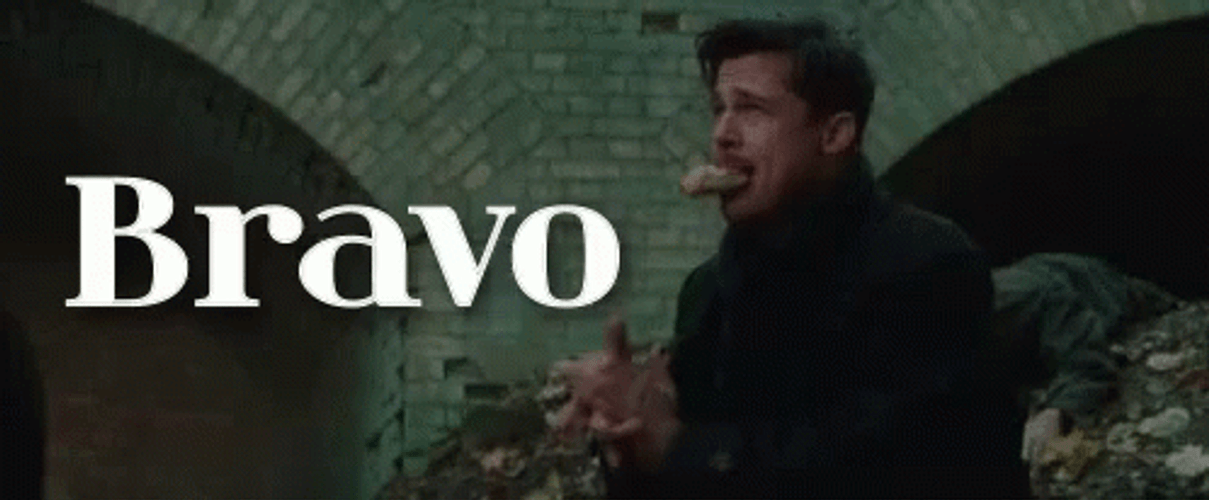 Bravo Clap Inglourious Basterds GIF