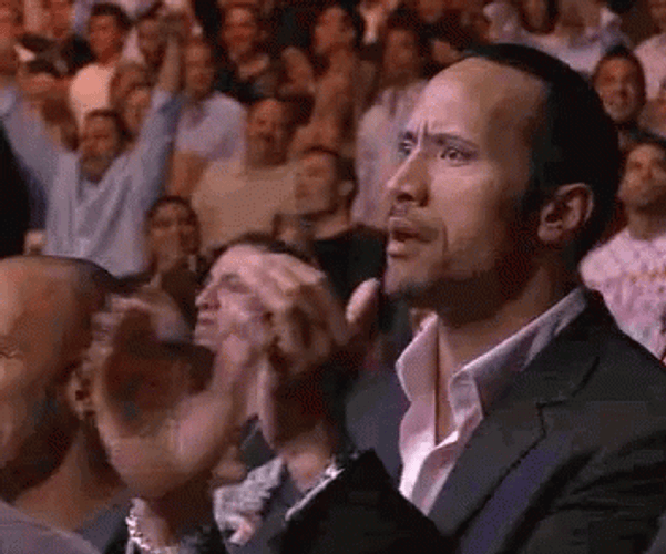 Bravo Clapping The Rock GIF