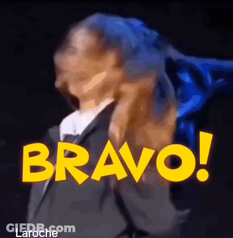Bravo Text GIF