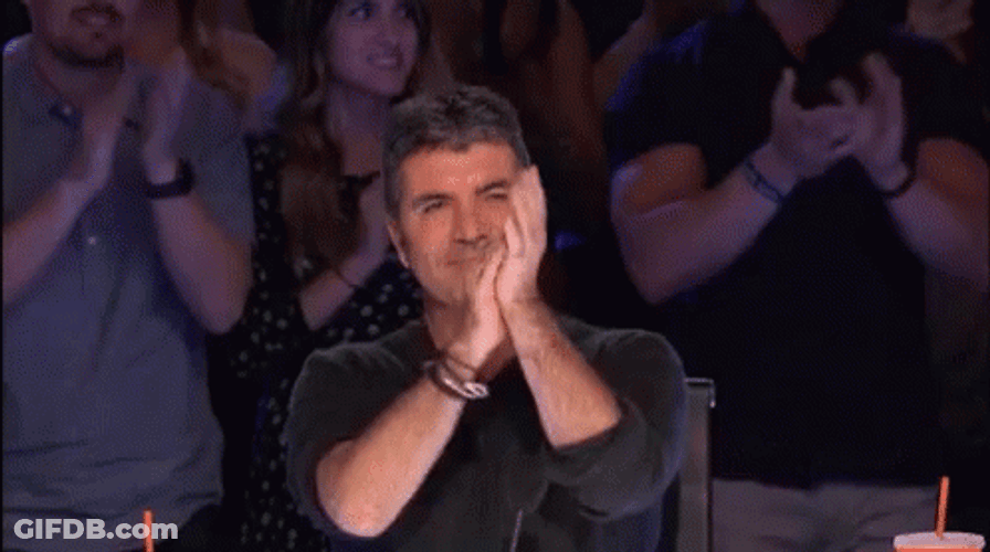 Bravo Thumbs-Up Simon Cowell A+ GIF