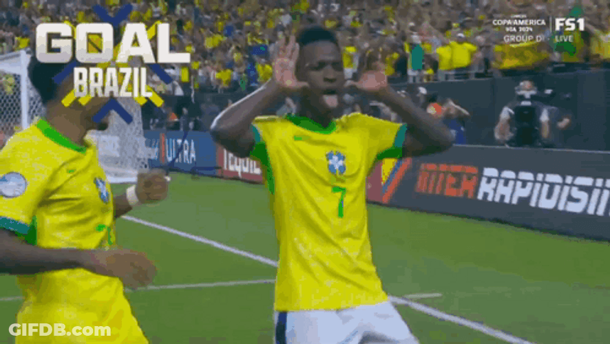 Brazil Celebration Vini Jr GIF