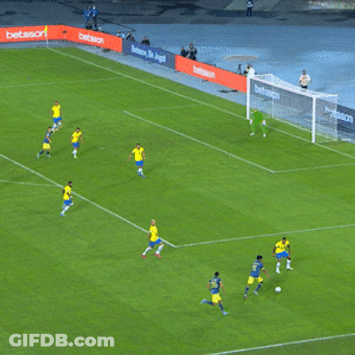 Brazil Versus Colombia Luis Diaz GIF
