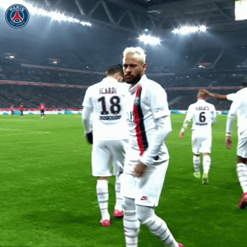 Brazilian Footballer Neymar Playful Dance GIF