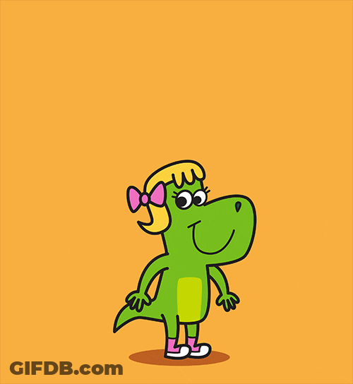 Brb Cute Crocodile Animation GIF