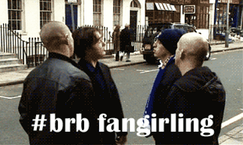 Brb Fangirling GIF