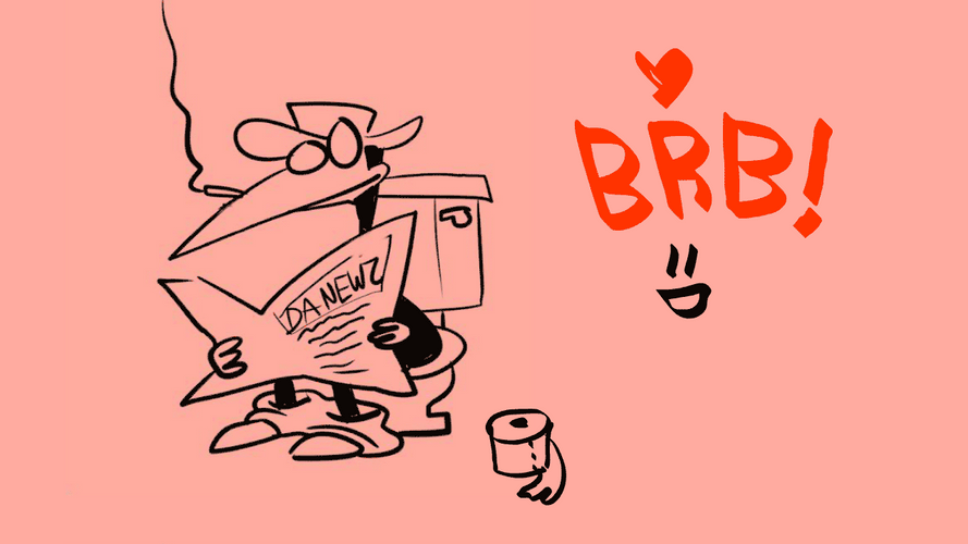 Brb Graphic Art GIF