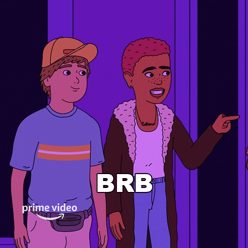 Brb Prime Video Animation GIF