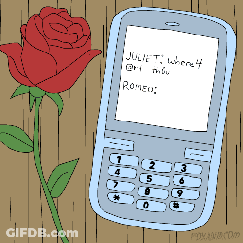 Brb Text Message GIF