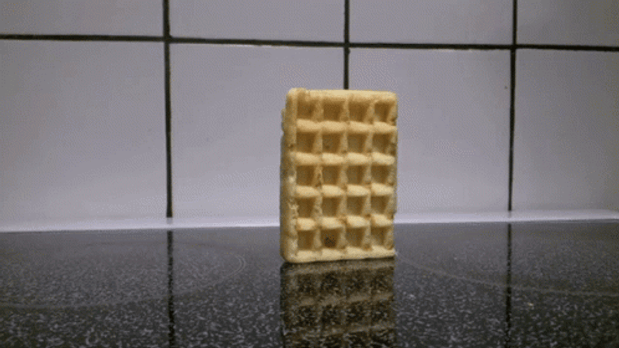 Bread Falling Over Gfycat Reveal GIF