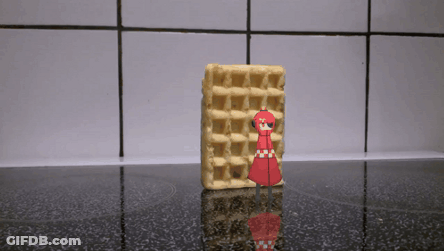 Bread Falling Over Team Fortress Character GIF