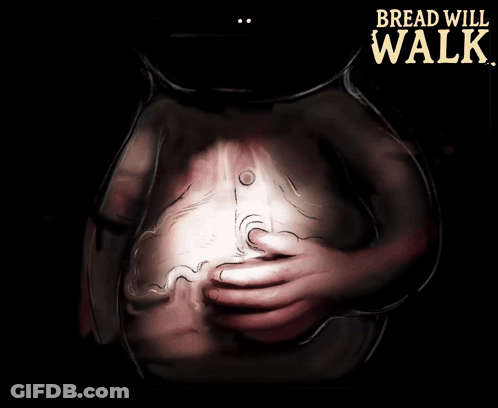 Bread Will Walk Poster Baby GIF