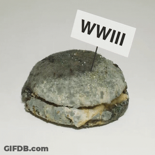 Bread With WWII Sign GIF