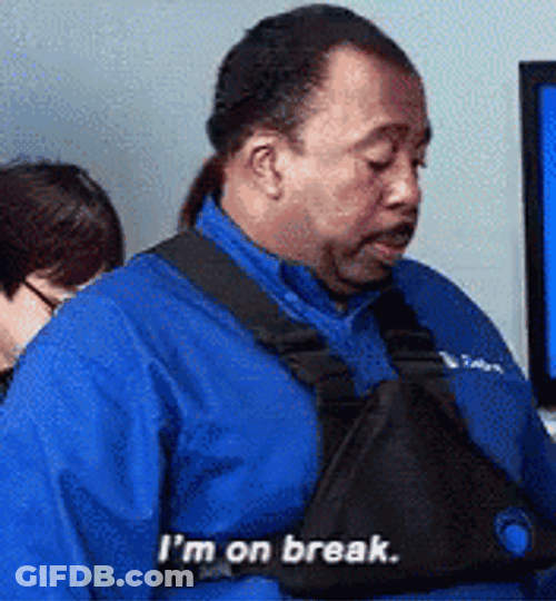 Break Time Eat Pizza GIF