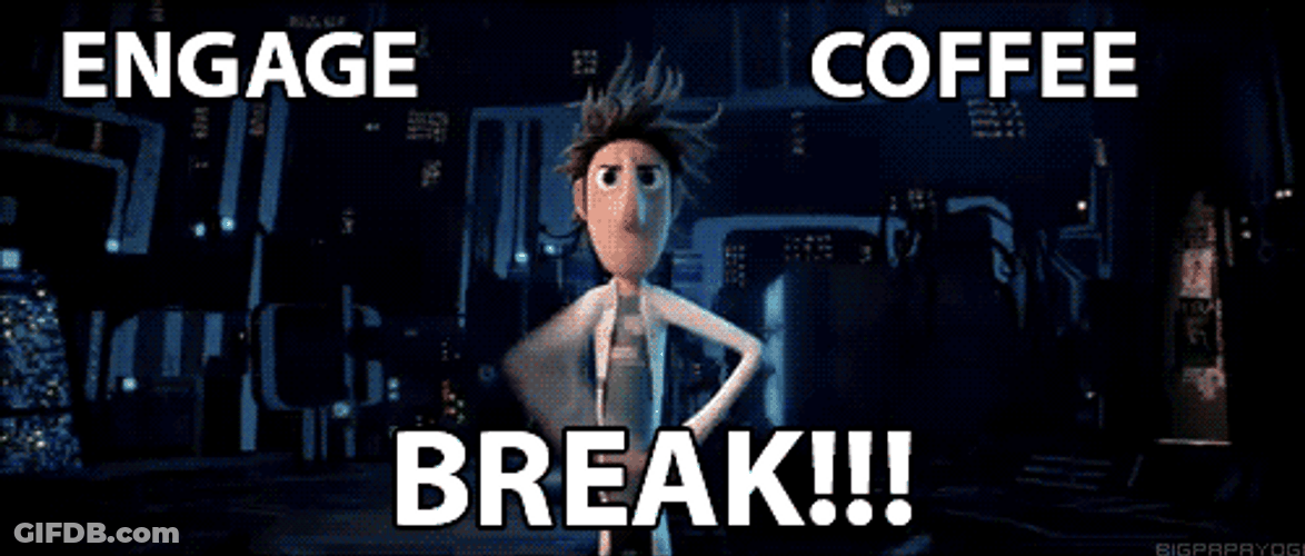 Break Time Flint Lockwood GIF