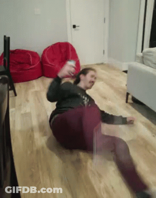Breakdancing On The Floor GIF
