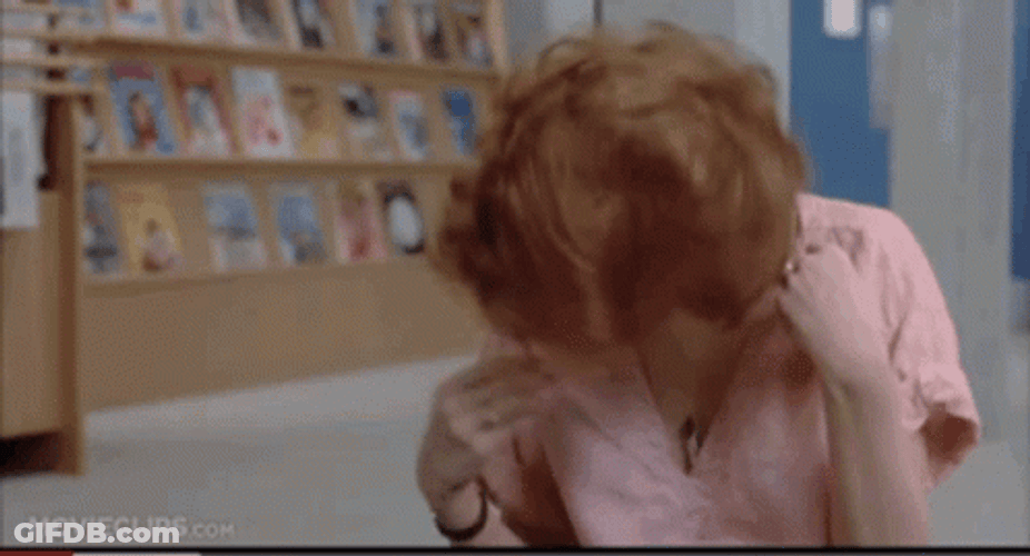 Breakfast Club Claire Shaking Her Head GIF