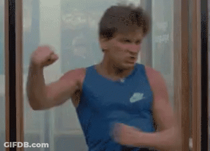 Breakfast Club Hyped Andrew Clark GIF